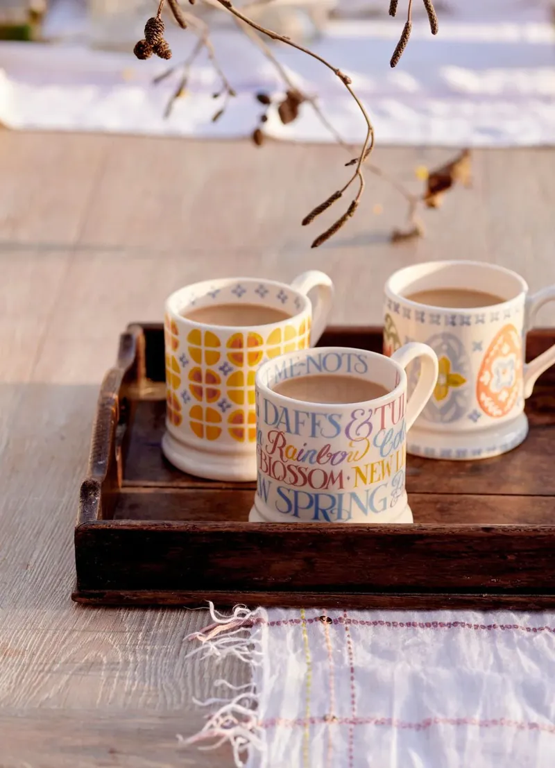 Emma Bridgewater Easter Toast Daffodils and Tulips 1/2 Pint Mug-6