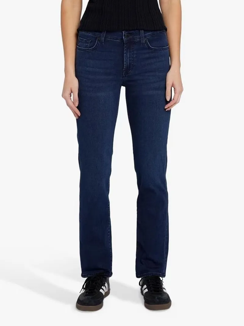 7 For All Mankind Roxanne Bair Park Avenue Dark Blue Jeans-6