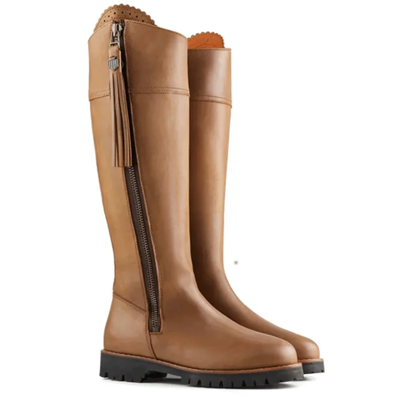 Fairfax and Favor Explorer Boots Oak Leather