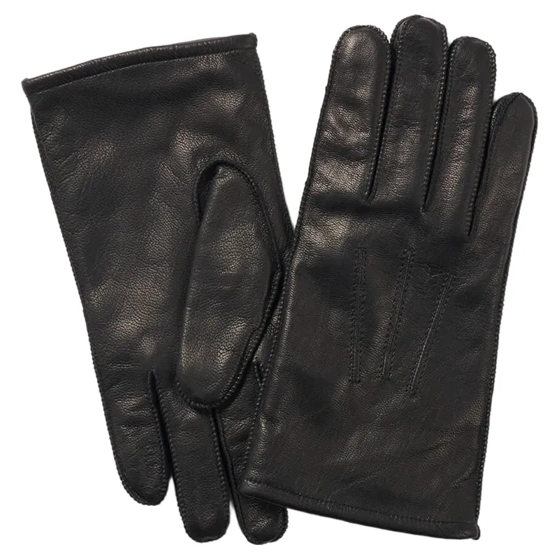 Failsworth Edward Leather Gloves in Black