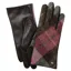 Failsworth Harriet Harris Tweed Leather Gloves in Plum