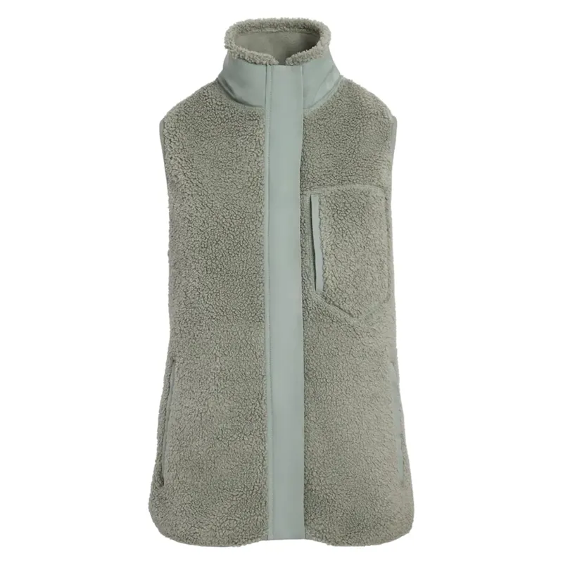 Fairfax and Favor Agnes Fleece Gilet in Pistachio