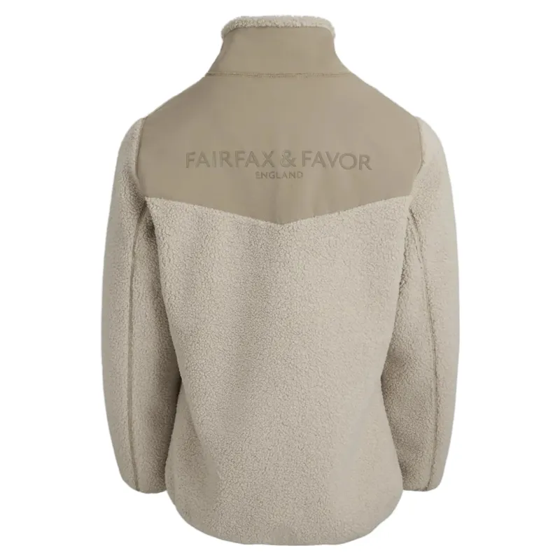 Fairfax and Favor Agnes Fleece Jacket Ecru-1