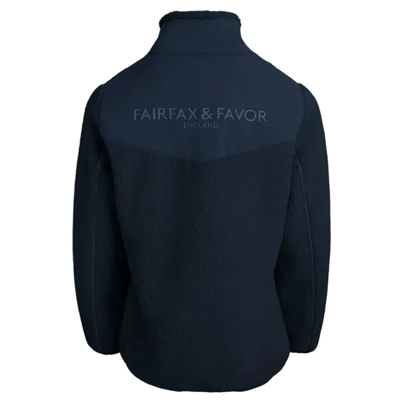 Fairfax and Favor Agnes Fleece Jacket in Navy-1