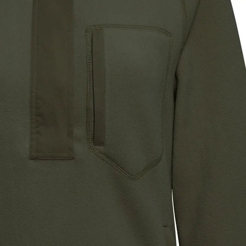 Fairfax and Favor Aria 1/4 Zip Fleece in Khaki-8
