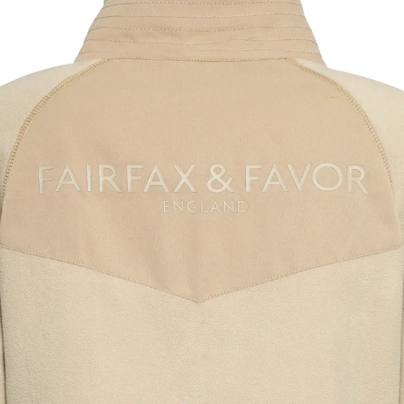 Fairfax and Favor Aria 1/4 Zip Fleece in Oatmeal-2
