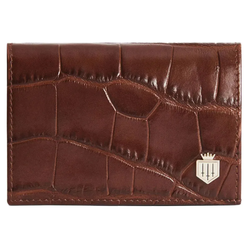 Fairfax and Favor Ashwell Purse in Conker Leather Brown