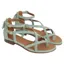Fairfax and Favor Brancaster Sandal Mint Suede