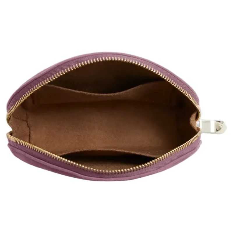 Fairfax and Favor Chiltern Coin Purse in Heather Suede-3