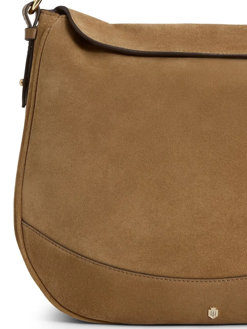 Fairfax and Favor Dartmoor Hobo Bag in Tan Suede-2