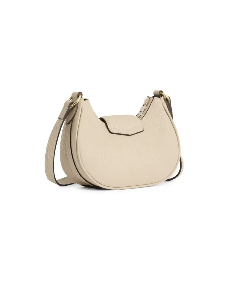Fairfax and Favor Micro Windsor Cross Body Leather in Stone-2