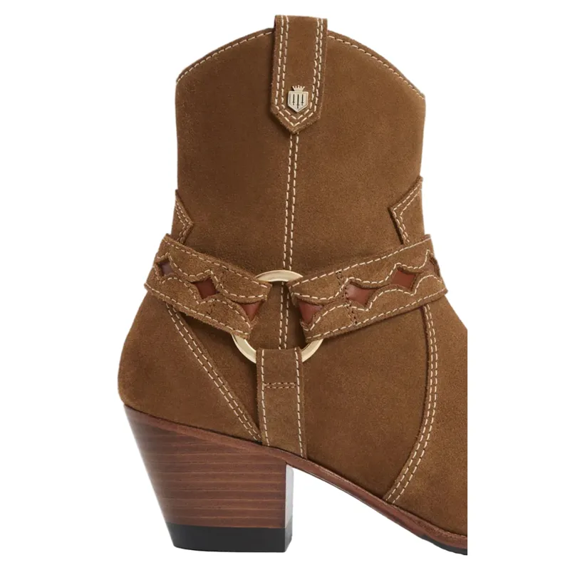 Fairfax and Favor Ohio Ankle Boot Tan Suede-1
