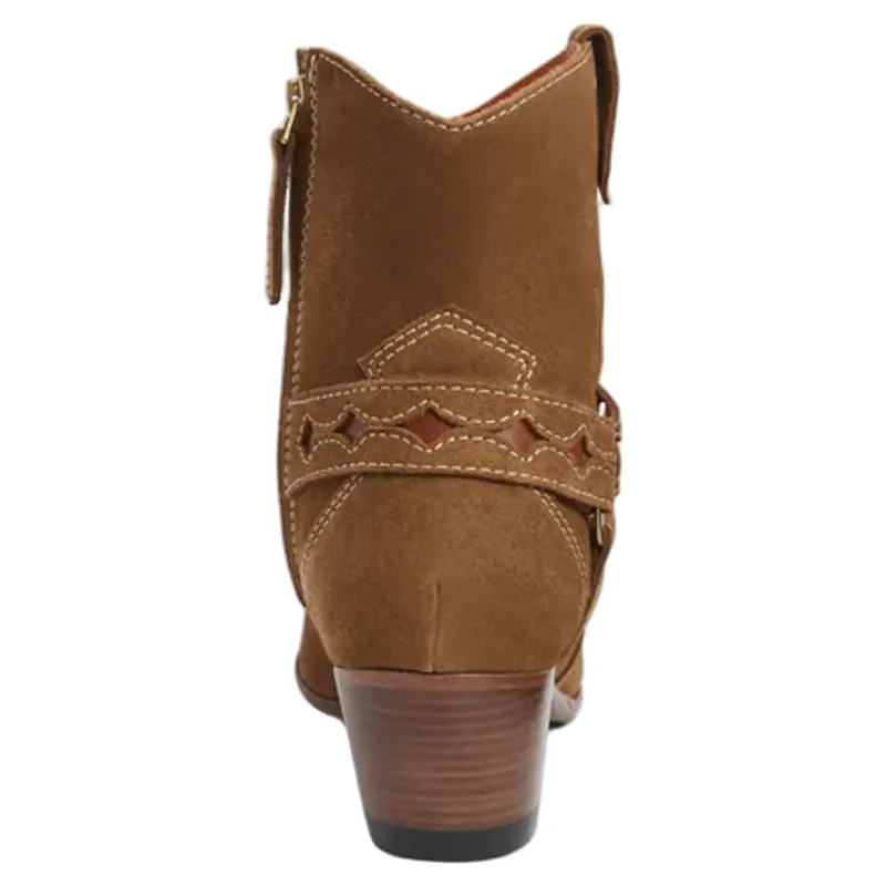 Fairfax and Favor Ohio Ankle Boot Tan Suede-2