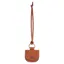 Fairfax and Favor Purse Bag Charm Leather in Orange