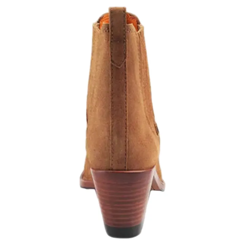 Fairfax and Favor Rockingham Ankle Boot Tan Suede-2
