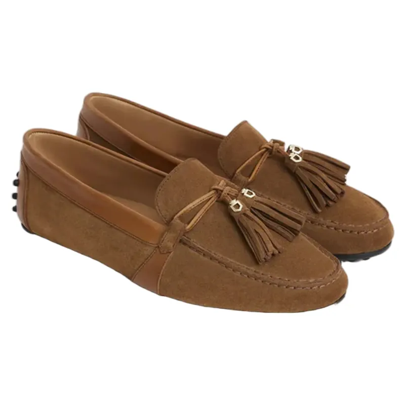 Fairfax and Favor Rutland Driver Tan Suede