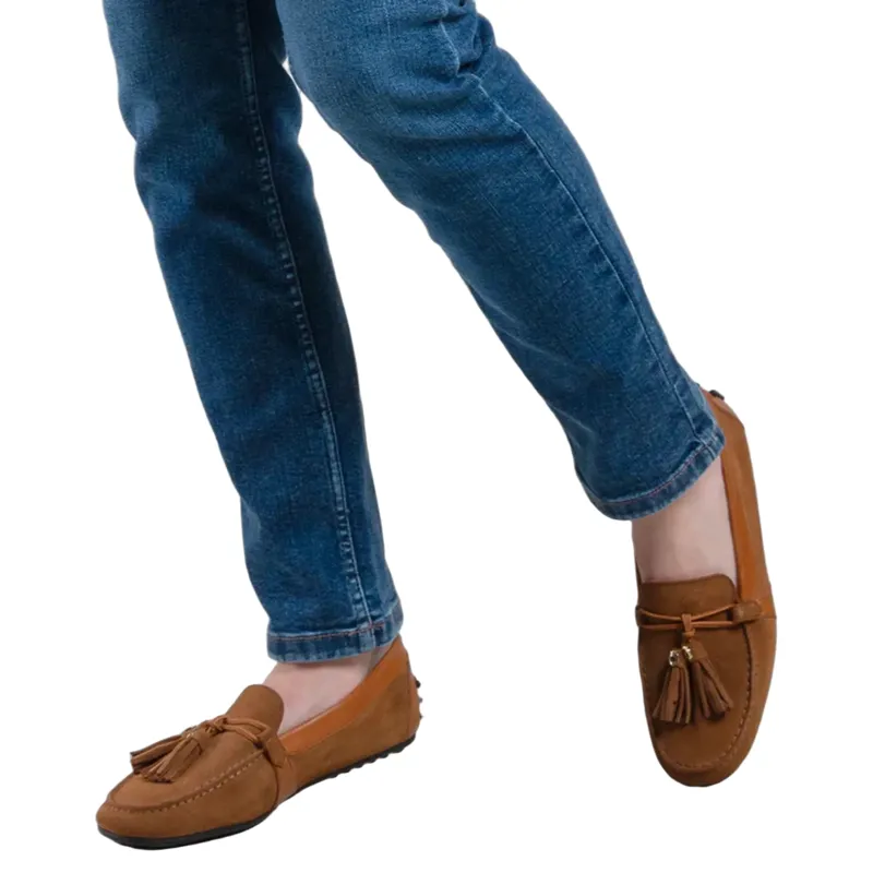 Fairfax and Favor Rutland Driver Tan Suede-4