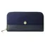Fairfax and Favor Salisbury Purse Navy Suede