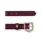 Fairfax and Favor Sennowe Belt in Elderberry Suede