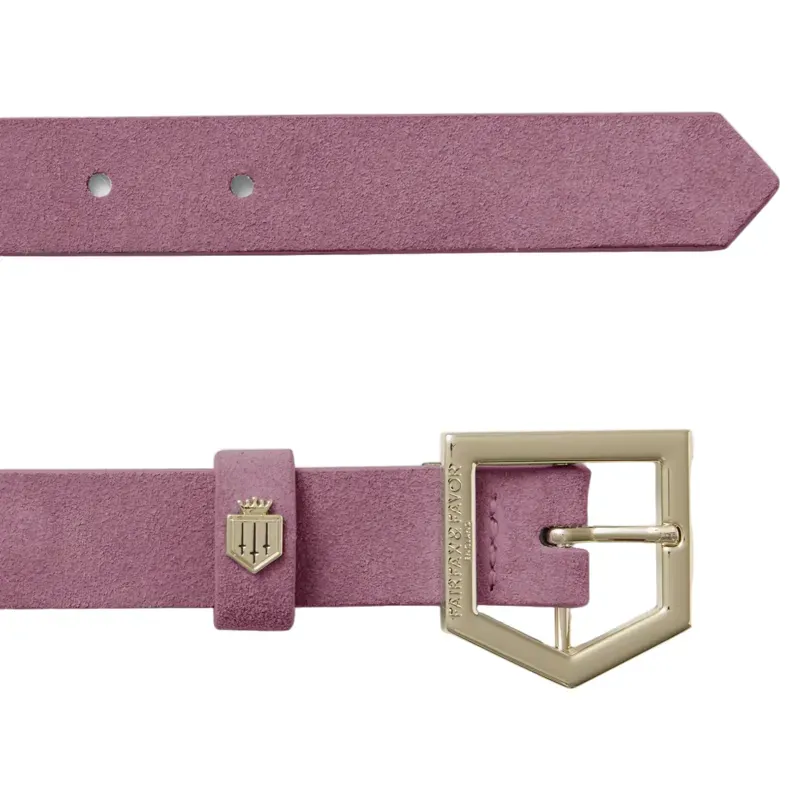 Fairfax and Favor Sennowe Belt Heather Suede-1