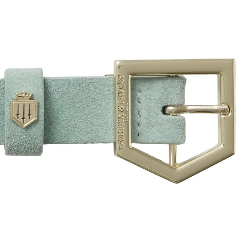 Fairfax and Favor Sennowe Belt Mint Suede-2