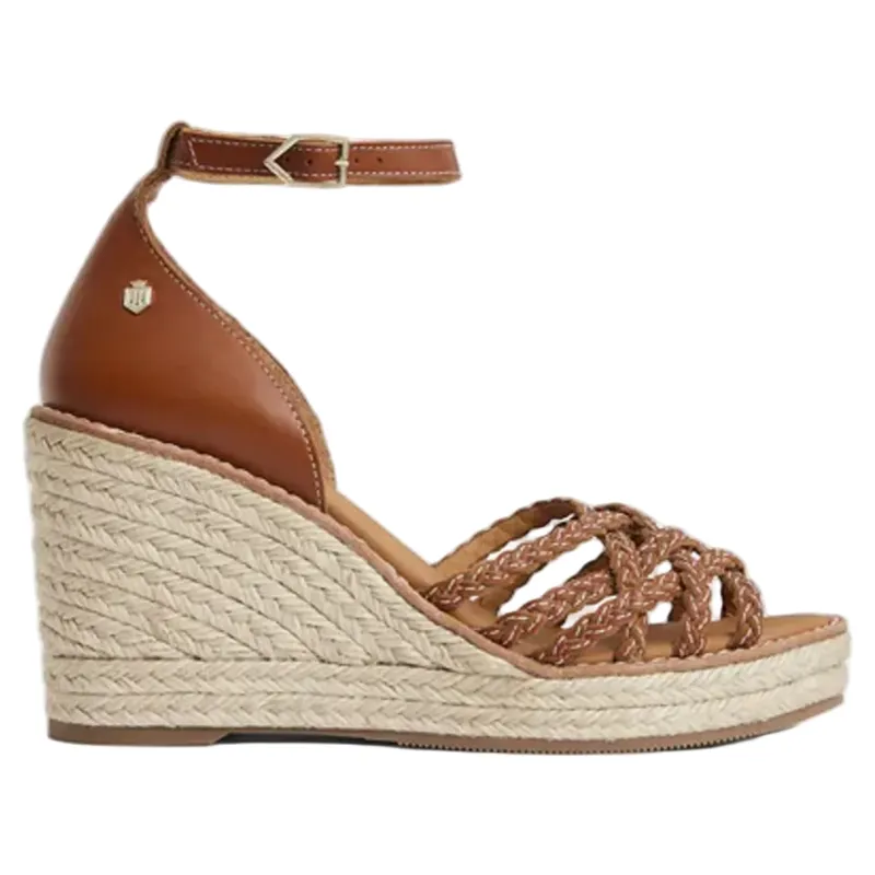 Fairfax and Favor Seville Wedge Tan Leather-1