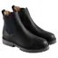 Fairfax and Favor Shearling Lined Boudica Ankle Boot Black Leather