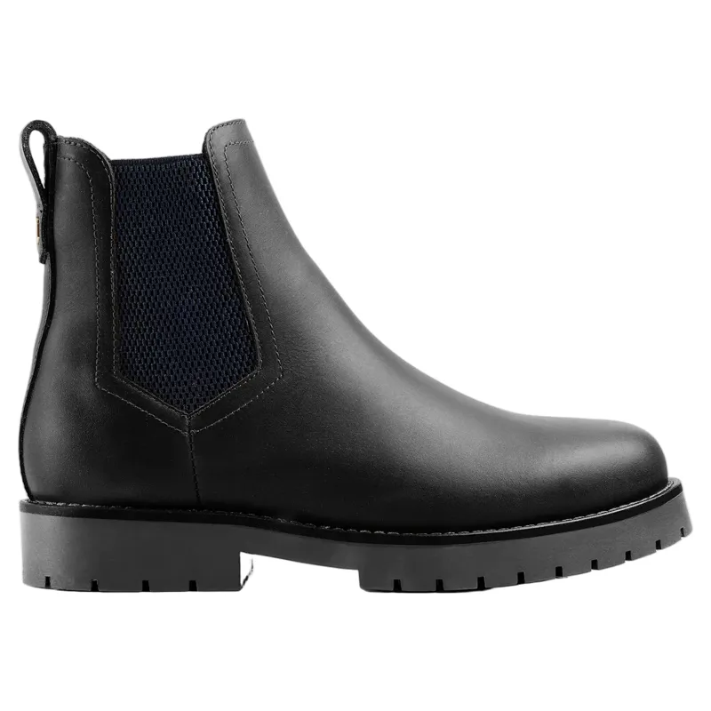 Fairfax and Favor Shearling Lined Boudica Ankle Boot Black Leather-1