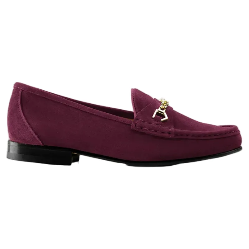 Fairfax and Favor Stockist Exclusive Apsley Elderberry Suede-1