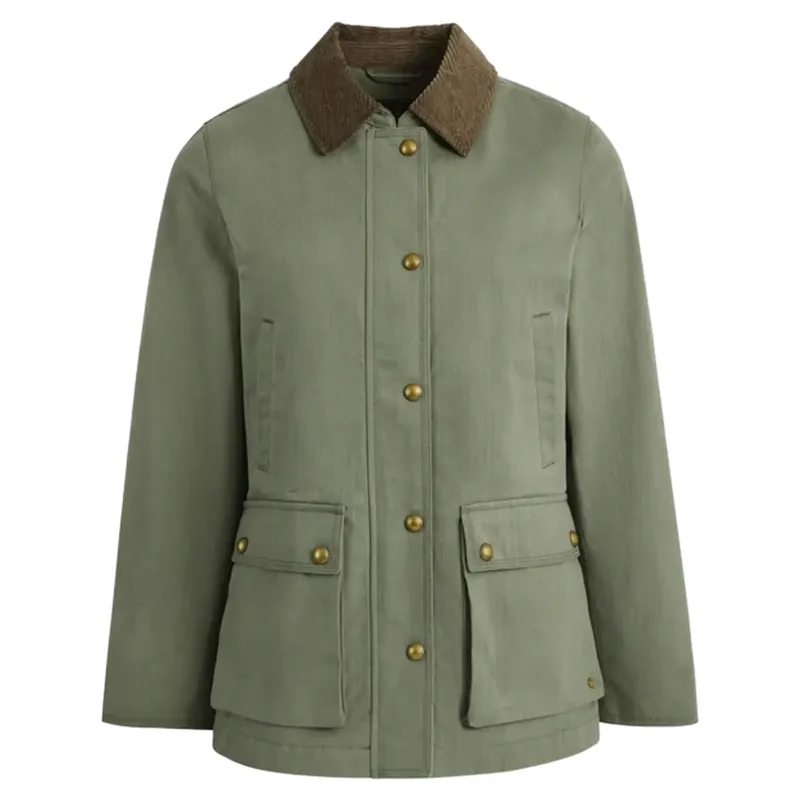 Fairfax and Favor The Olivia Wax Jacket Pistachio