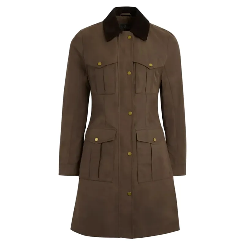 Fairfax and Favor The Violet Wax Coat Bracken