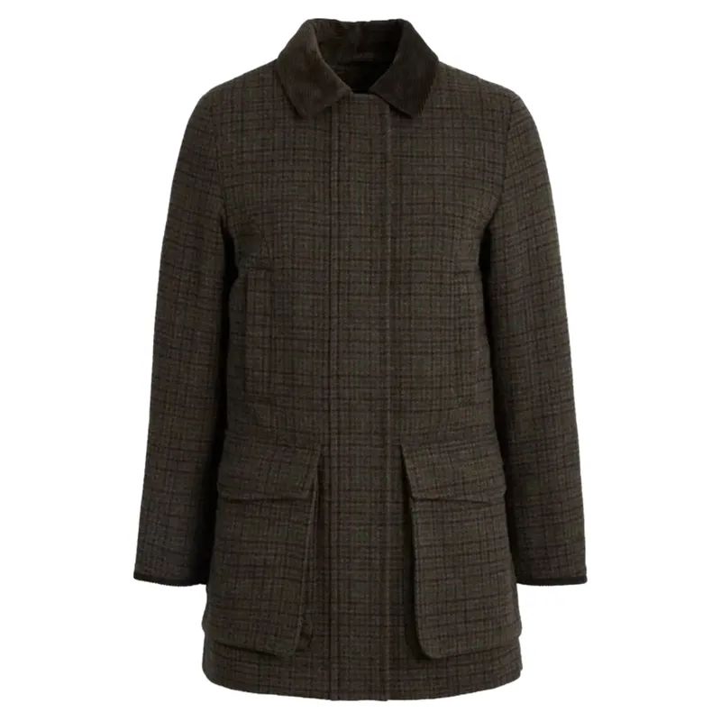 Fairfax and Favor Willow Wool Country Coat Bark