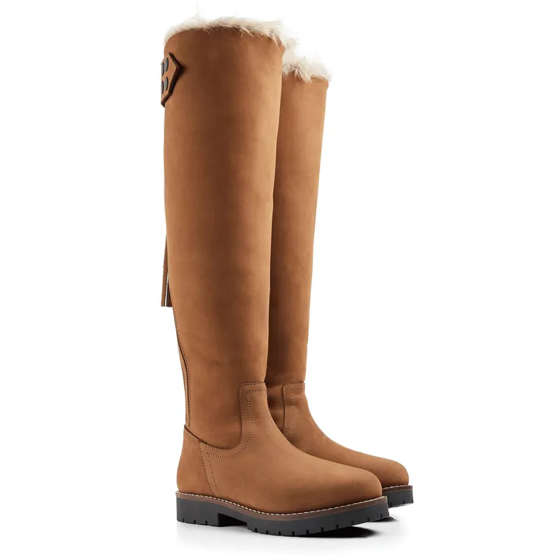 Fairfax and Favor Verbier Boots Tan Nubuck