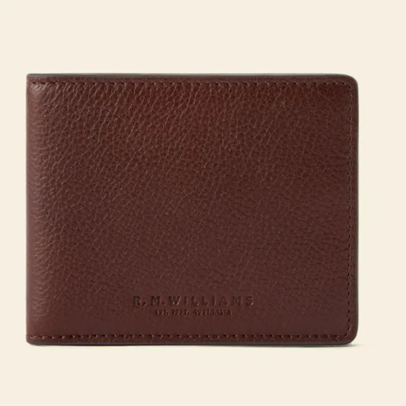 RM Williams Farrier Slim Bi-Fold Wallet Whiskey