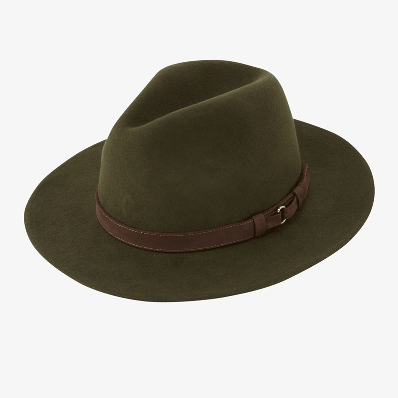 Schoffel Willow Fedora Hat Forest-1