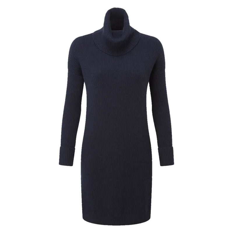Schoffel Filey Roll Neck Dress Navy