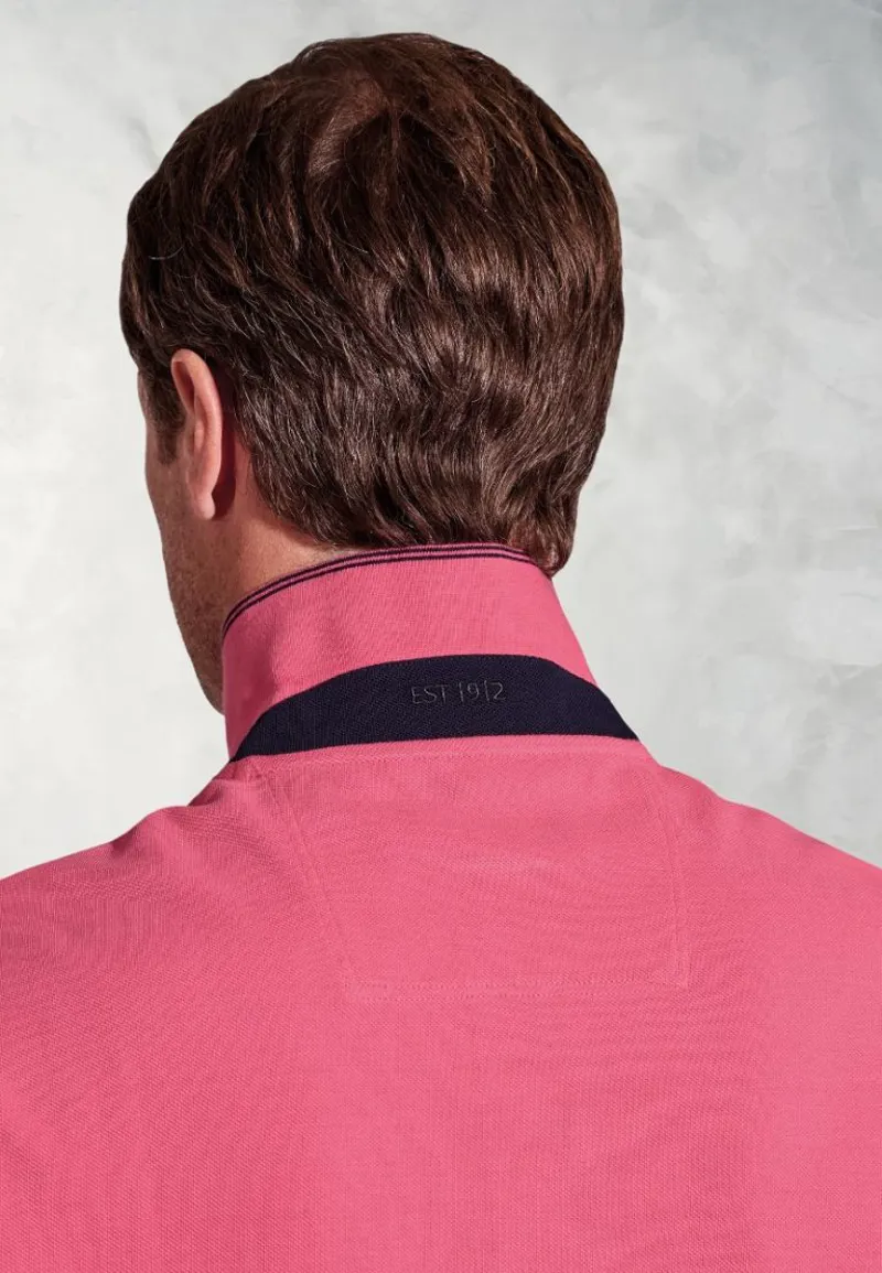 Brook Taverner Firth Pique Polo Rose-2