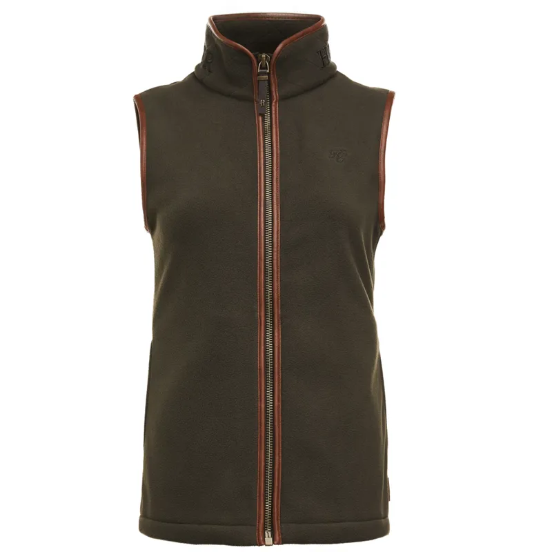 Holland Cooper Country Fleece Gilet Khaki