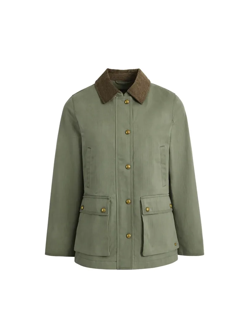 Fairfax and Favor The Olivia Wax Jacket Pistachio