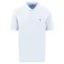 Fynch-Hatton Basic Cotton Textured Polo Shirt in Horizon