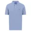 Fynch-Hatton Basic Cotton Textured Polo Shirt in New Breeze