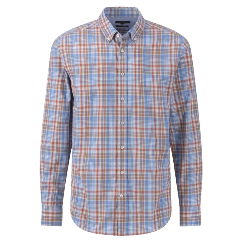 Fynch-Hatton Check Button Down Shirt Impala
