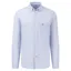 Fynch Hatton All Season Oxford Shirt Light Blue Stripe
