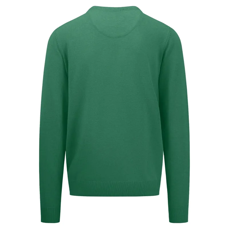Fynch Hatton Superfine O-Neck Jade-1