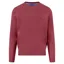 Fynch-Hatton Superfine O-Neck Men's Knitwear in Berry