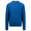 Fynch Hatton Superfine O-Neck Strong Blue