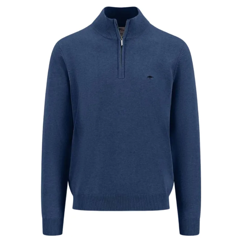Fynch-Hatton Superfine Troyer Zip in Night