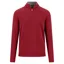 Fynch-Hatton Troyer Zip Merino Cashmere in Brick
