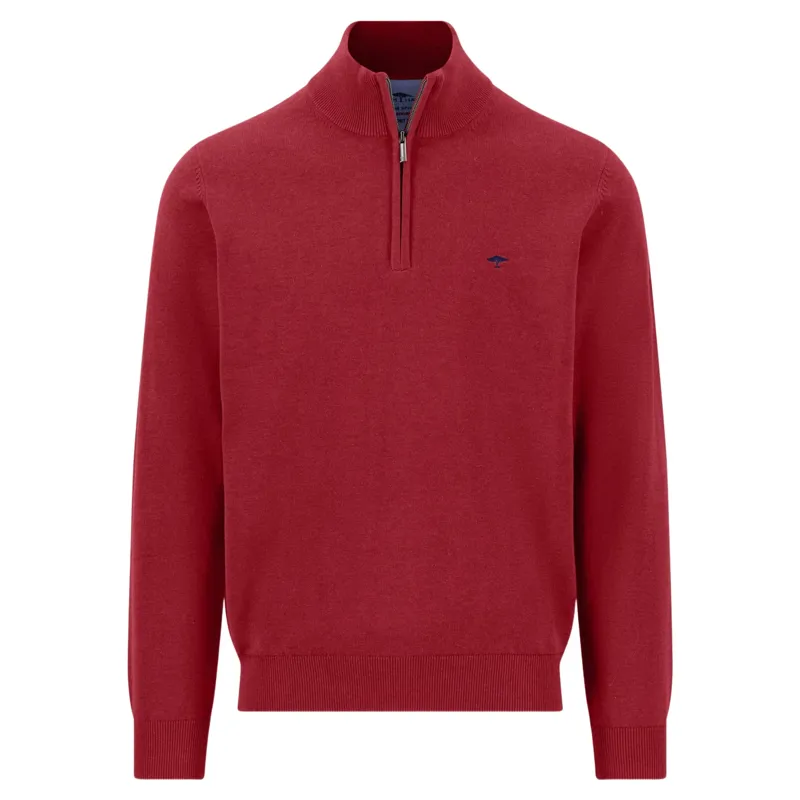 Fynch-Hatton Troyer Zip Superfine in Brick