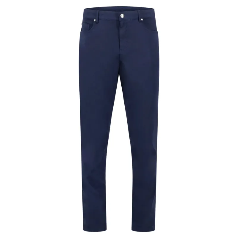 Fynch-Hatton Woven 5 Pocket Jean in Dark Navy